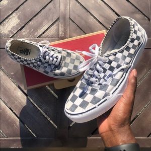 Vans Authentic Checkerboard Size 9.5 With Box